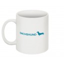 Dachshund print mug
